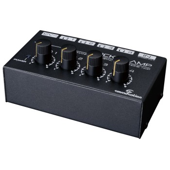 Усилвател за слушалки 4 канален мини POCKET-AMP MINI 